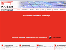 Tablet Screenshot of bbkaiser.de